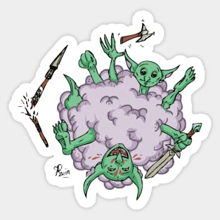 Goblin Brawl Sticker